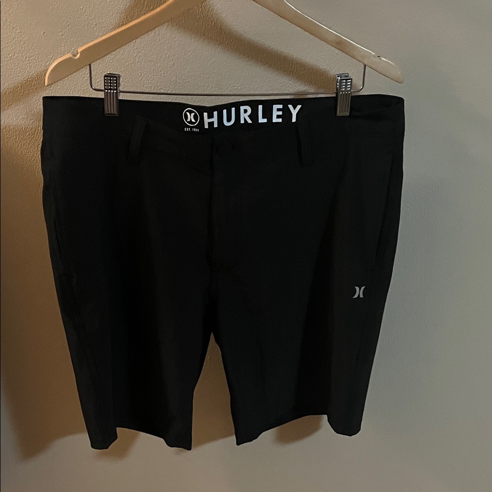 Hurley Men's Black Hybrid Shorts